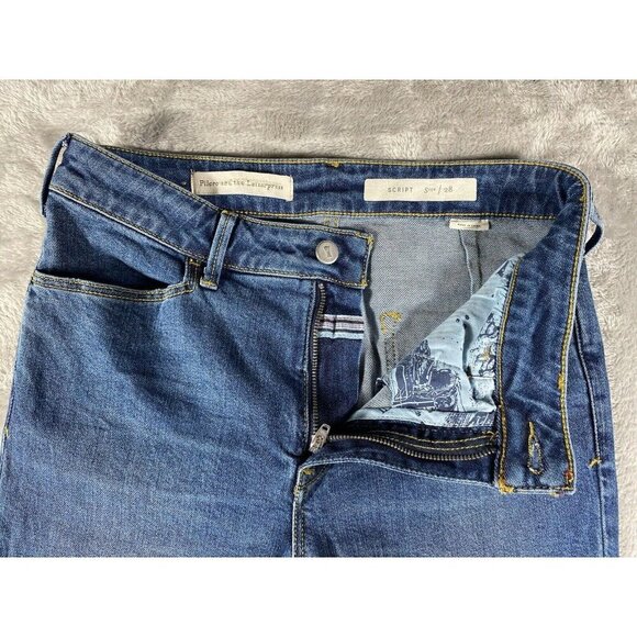 Pilcro & The Letterpress Script Stirrup Ankle Jeans - Size 28 - Picture 4 of 14